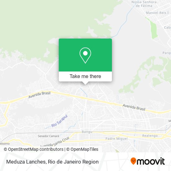 Meduza Lanches map