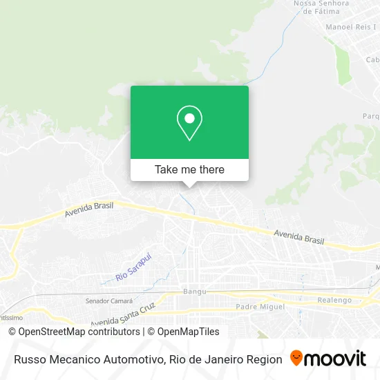Russo Mecanico Automotivo map