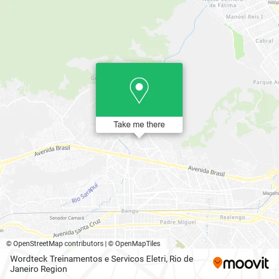 Wordteck Treinamentos e Servicos Eletri map
