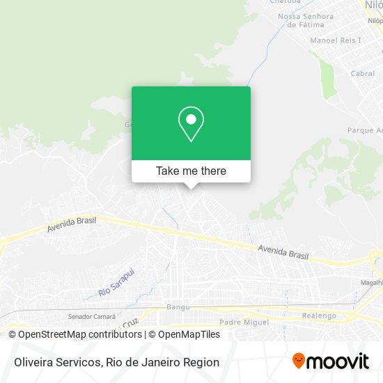 Oliveira Servicos map