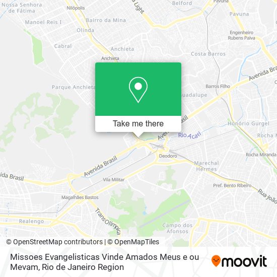 Missoes Evangelisticas Vinde Amados Meus e ou Mevam map