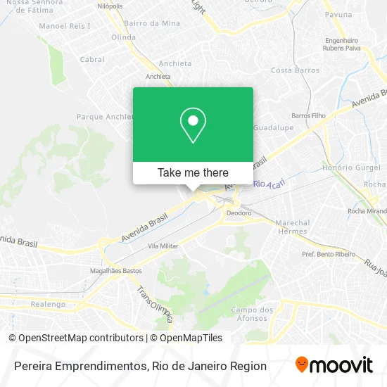Pereira Emprendimentos map