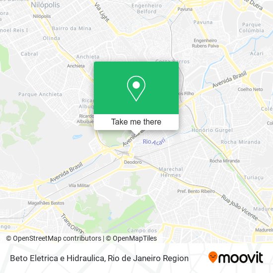 Beto Eletrica e Hidraulica map