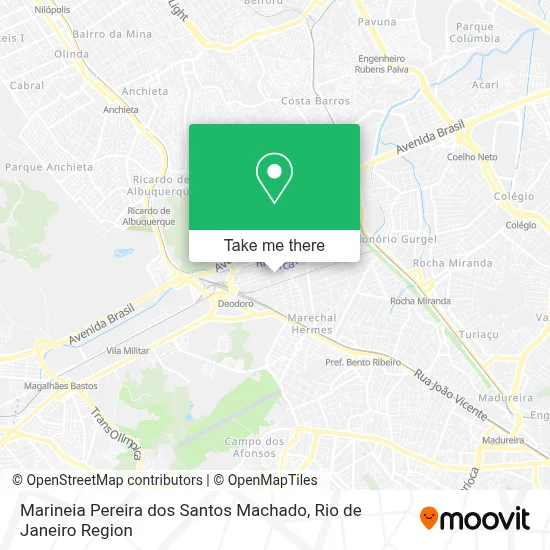 Marineia Pereira dos Santos Machado map