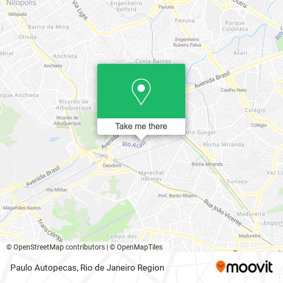 Mapa Paulo Autopecas