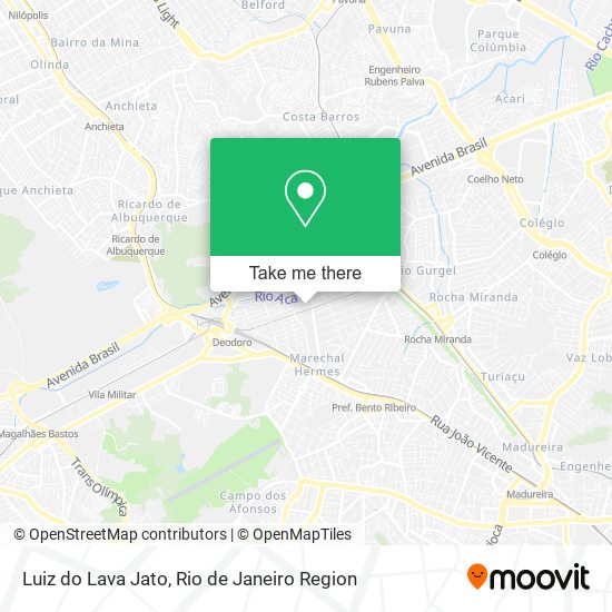 Luiz do Lava Jato map