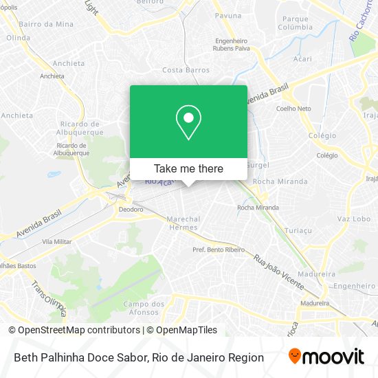 Beth Palhinha Doce Sabor map