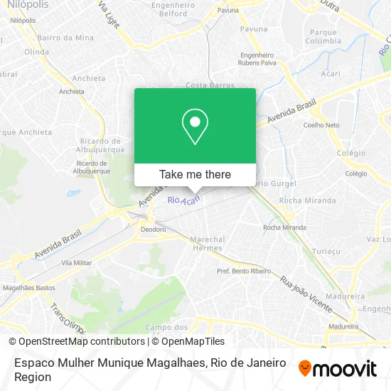 Espaco Mulher Munique Magalhaes map