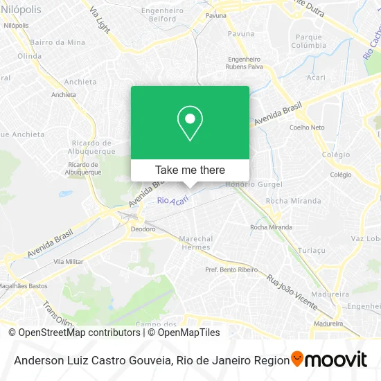 Anderson Luiz Castro Gouveia map