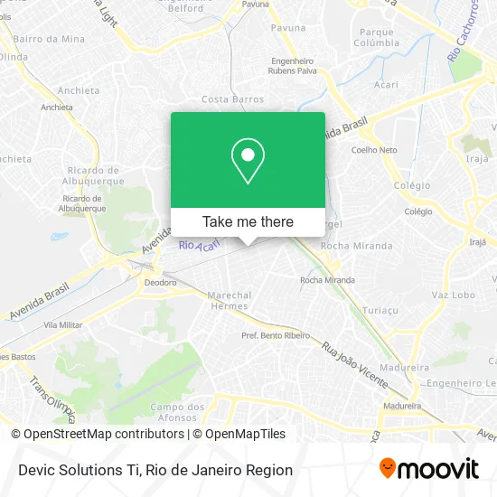 Devic Solutions Ti map