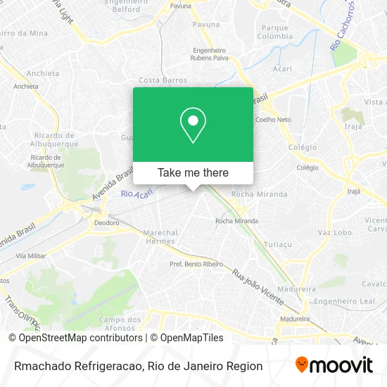 Rmachado Refrigeracao map