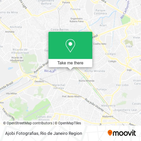 Ajobi Fotografias map