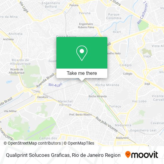 Mapa Qualiprint Solucoes Graficas