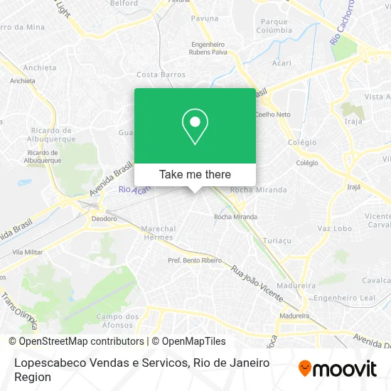 Lopescabeco Vendas e Servicos map