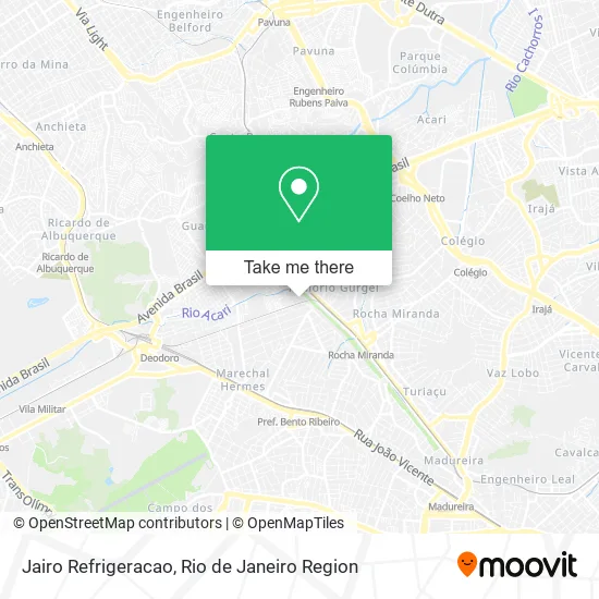 Jairo Refrigeracao map