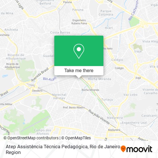 Atep Assistência Técnica Pedagógica map