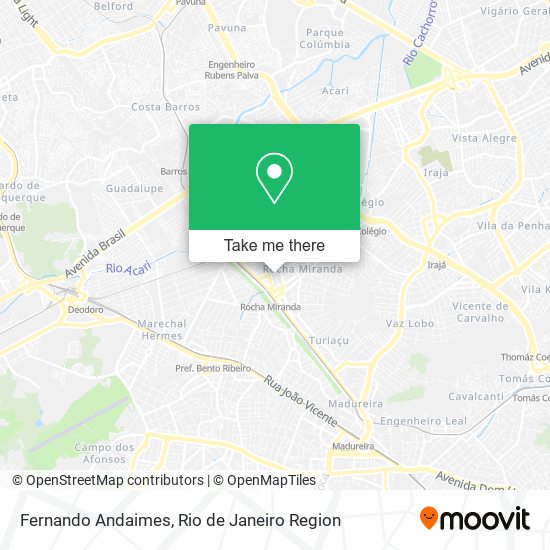 Fernando Andaimes map