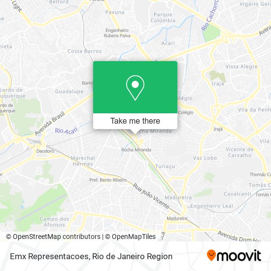 Emx Representacoes map