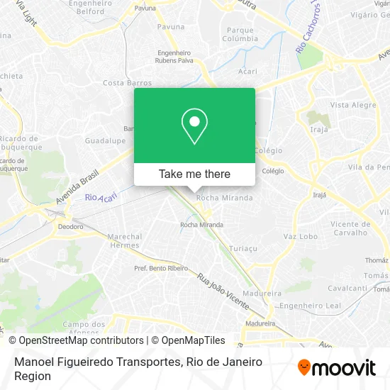 Manoel Figueiredo Transportes map