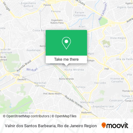 Valnir dos Santos Barbearia map