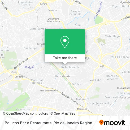 Baiucas Bar e Restaurante map