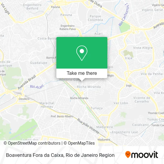 Boaventura Fora da Caixa map