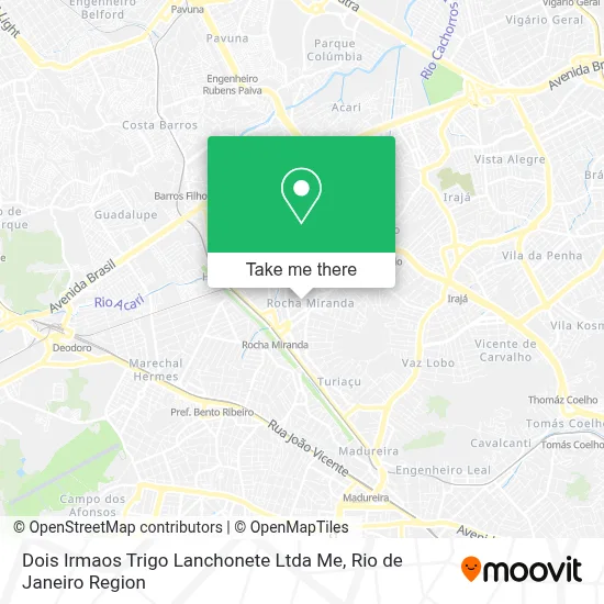 Dois Irmaos Trigo Lanchonete Ltda Me map