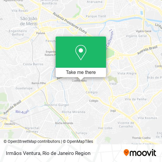 Irmãos Ventura map
