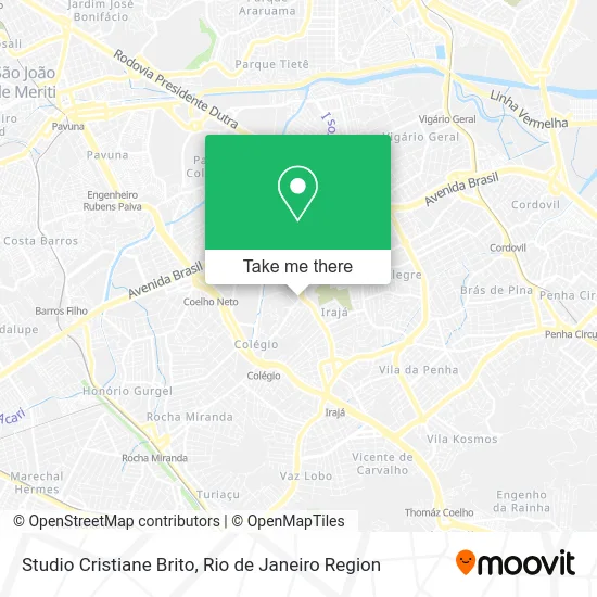 Studio Cristiane Brito map