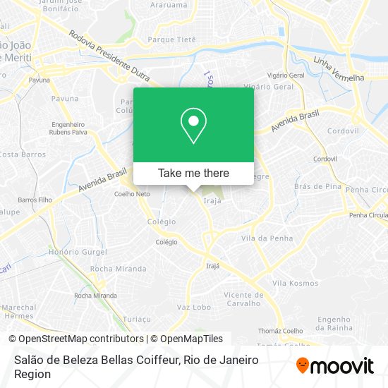 Salão de Beleza Bellas Coiffeur map