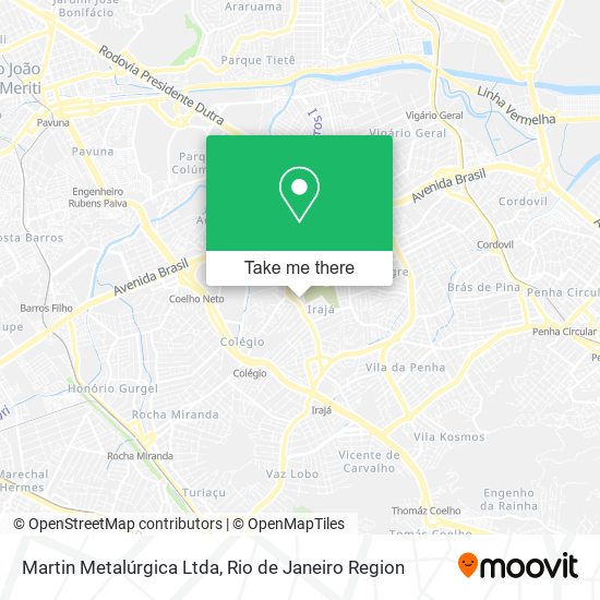 Martin Metalúrgica Ltda map