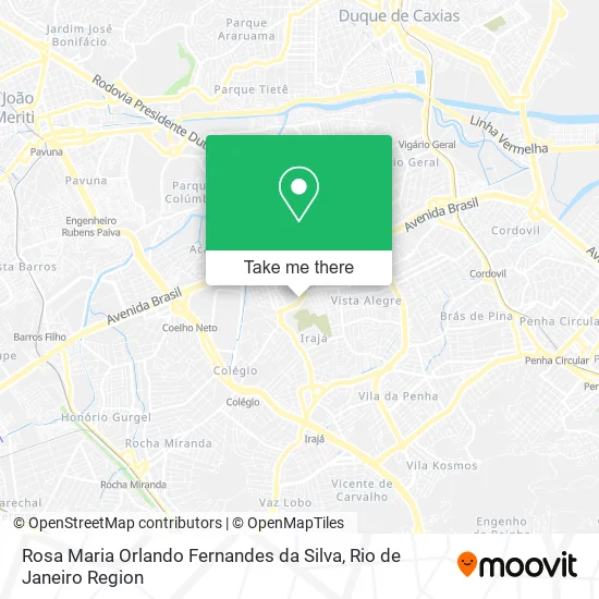 Rosa Maria Orlando Fernandes da Silva map