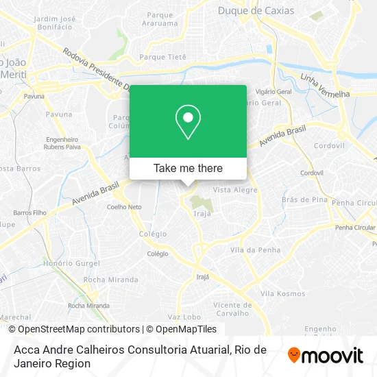 Acca Andre Calheiros Consultoria Atuarial map