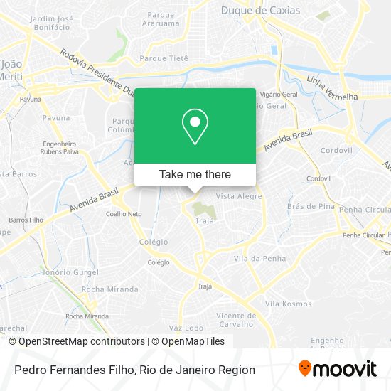 Pedro Fernandes Filho map