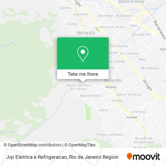Jvp Eletrica e Refrigeracao map