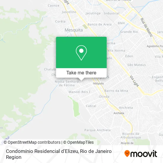 Condomínio Residencial d'Elizeu map
