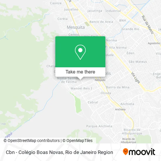 Cbn - Colégio Boas Novas map