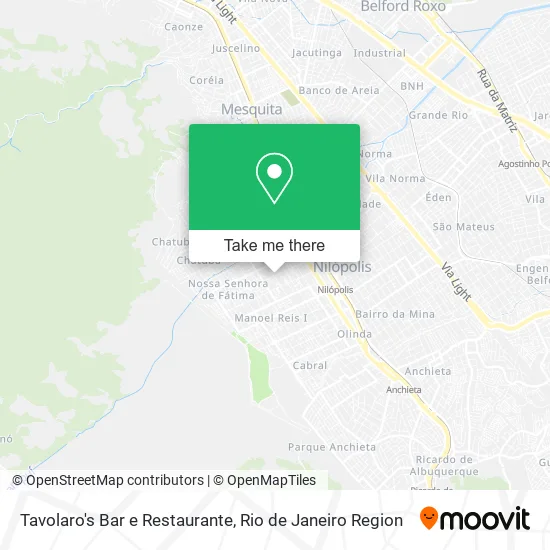 Tavolaro's Bar e Restaurante map