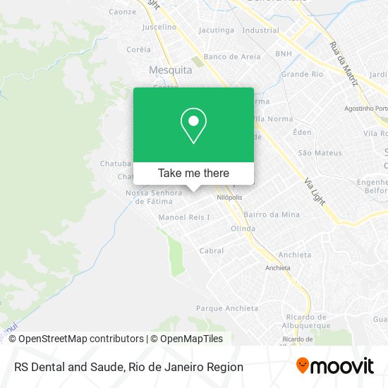 RS Dental and Saude map
