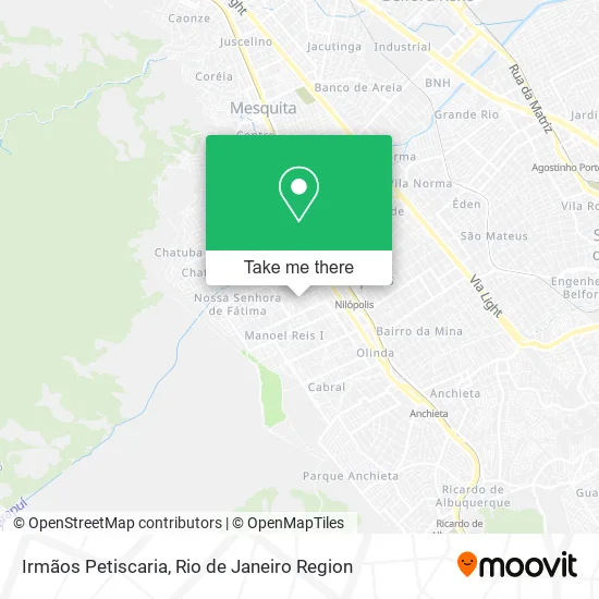 Irmãos Petiscaria map