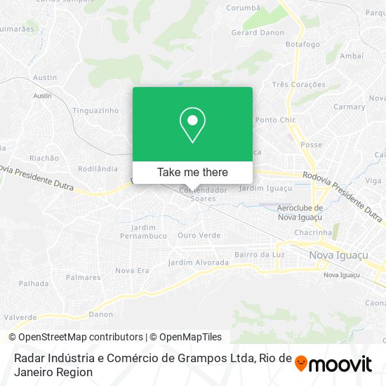 Radar Indústria e Comércio de Grampos Ltda map