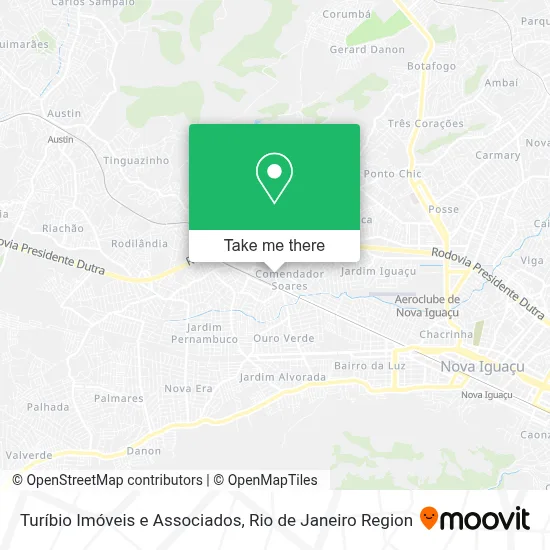 Turíbio Imóveis e Associados map