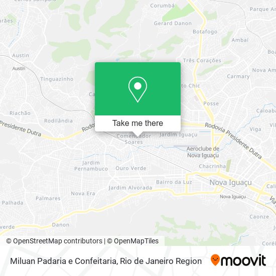 Miluan Padaria e Confeitaria map