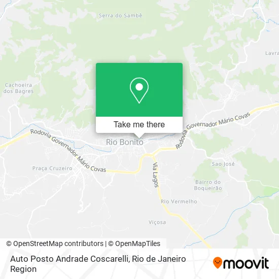 Auto Posto Andrade Coscarelli map