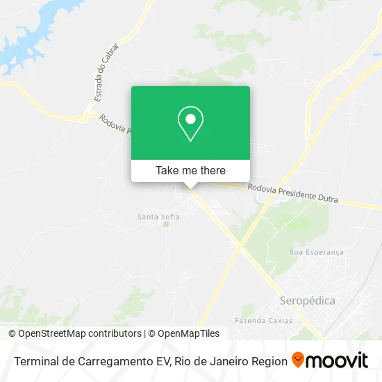 Terminal de Carregamento EV map