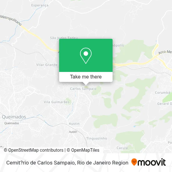 Cemit?rio de Carlos Sampaio map