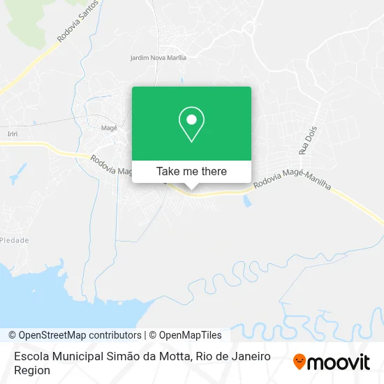 Escola Municipal Simão da Motta map
