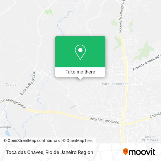 Toca das Chaves map