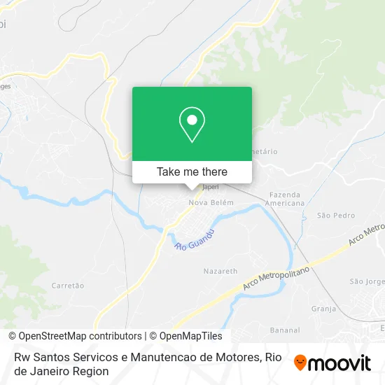 Rw Santos Servicos e Manutencao de Motores map