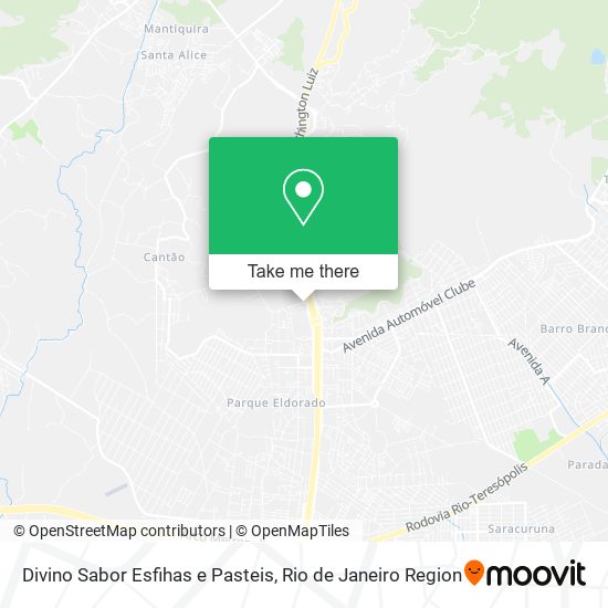 Divino Sabor Esfihas e Pasteis map